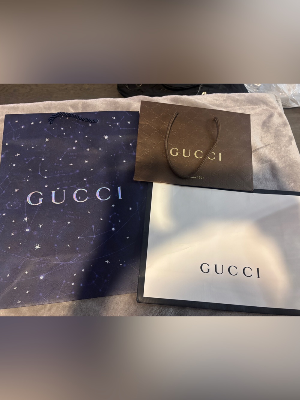Gucci Shopping Bags
